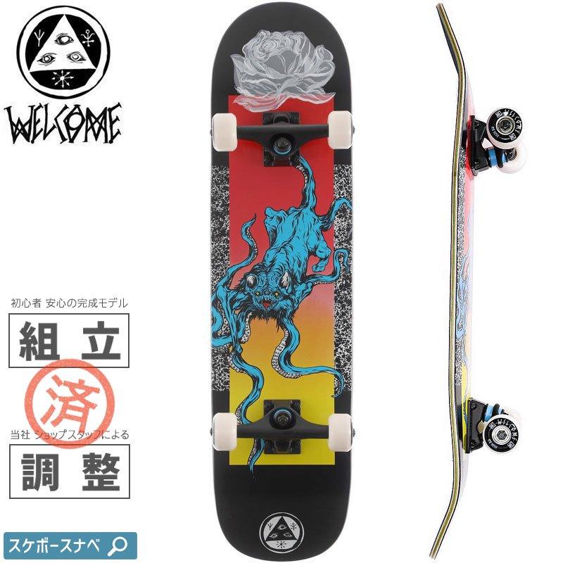 WELCOME ウェルカム スケートボード コンプリート BACTOCAT COMPLETE