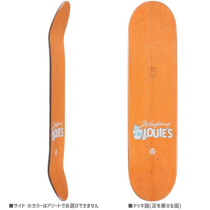 エンジョイ ENJOI スケボー スケートボード デッキ DEEDZ WEEKEND AT LOUIES R7 DECK 8.0インチ/8.3インチ NO122｜sk8-sunabe｜02