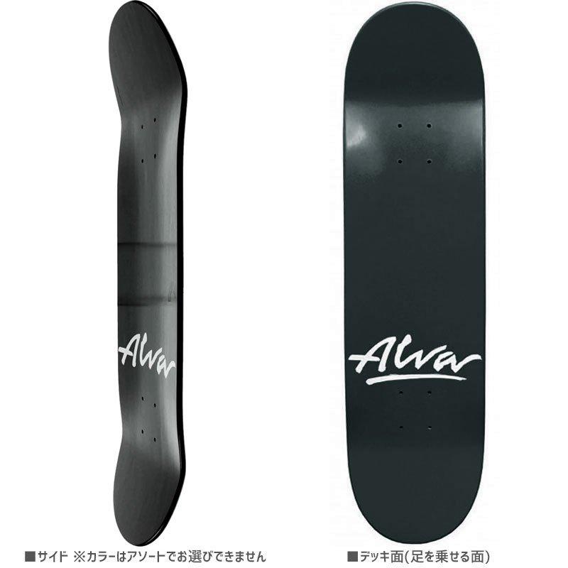 ALVA SKATES アルバ スケートボード デッキ SCRATCH RED DECK 8.25