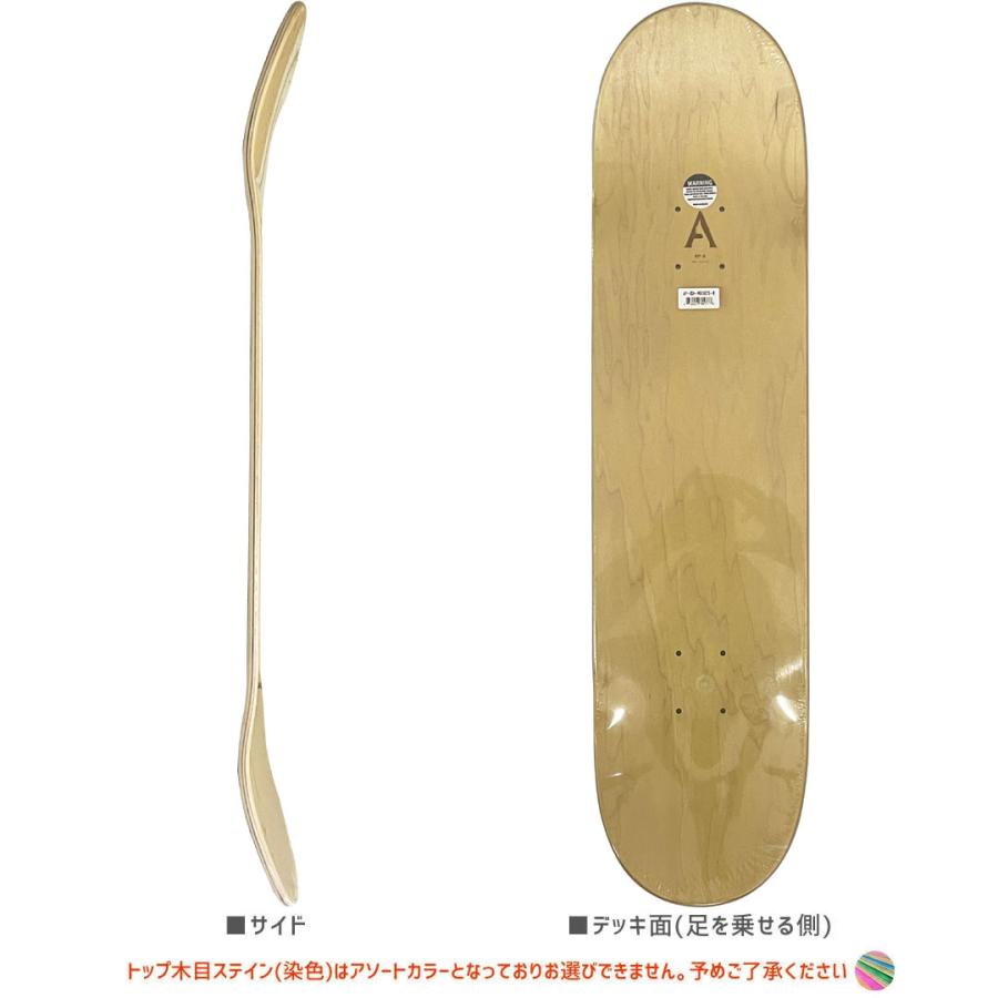 APRIL SKATEBOARDS エイプリル スケートボード デッキ ISH CEPEDA ROCKETS8.0インチ NO7｜sk8-sunabe｜02