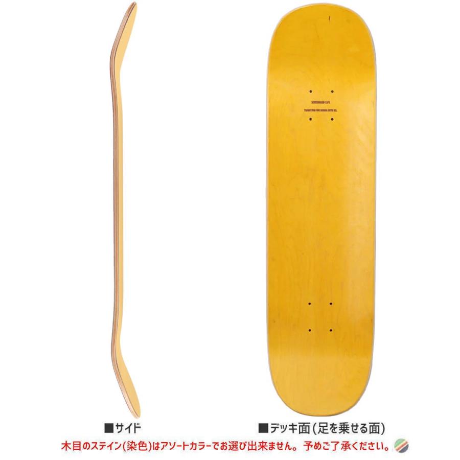 受注生産品 SKATEBOARD CAFE カフェ スケートボード デッキ SEX PALACE POOL DECK 8.125インチ C2 SHAPE パープル NO7