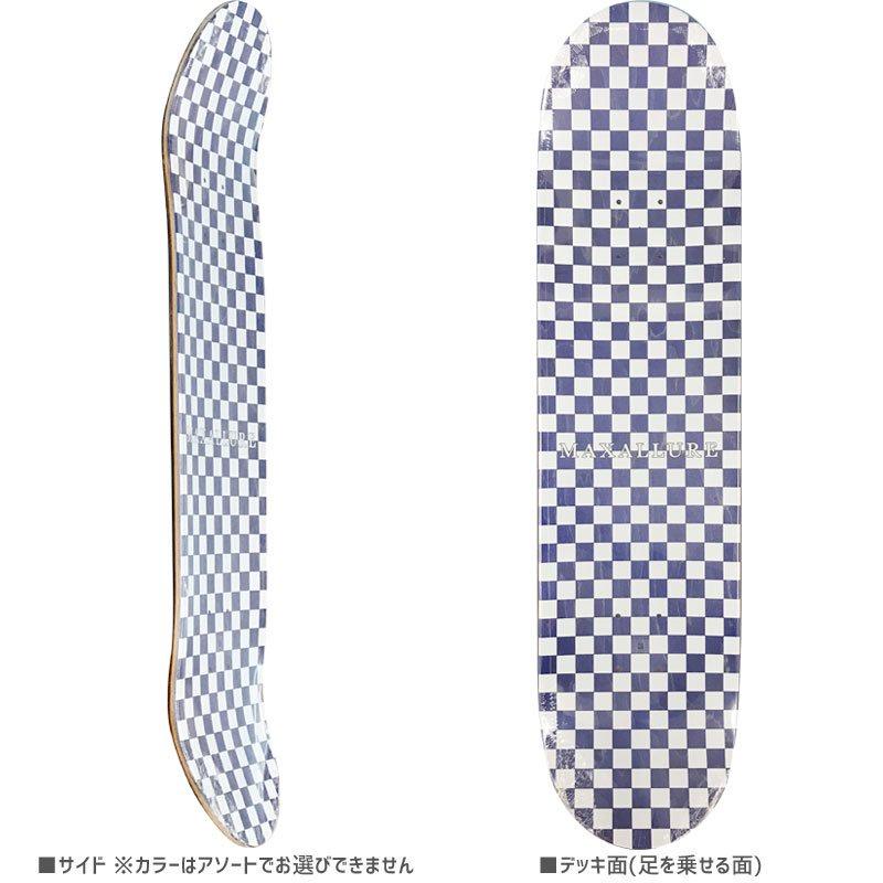 MAXALLURE マックス アルーア スケボー デッキ LET'S GO GOLD DECK 8.0