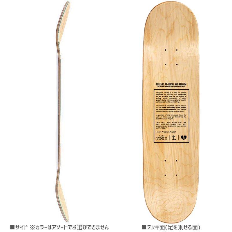ONE LOVE ワンラブ スケートボード デッキ HOLDING HANDS DECK 8インチ