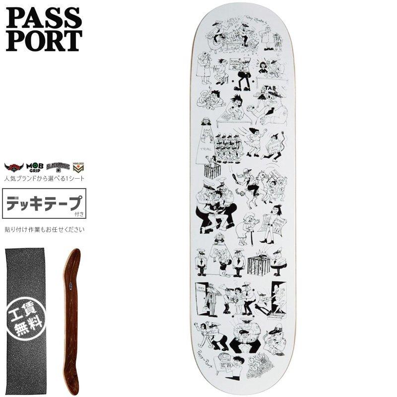 日本正規品 PASS~PORT パスポート スケボー スケートボード デッキ TOBY 8.0インチ NO23 お手軽価格で贈りやすい COPPERS ZOATES