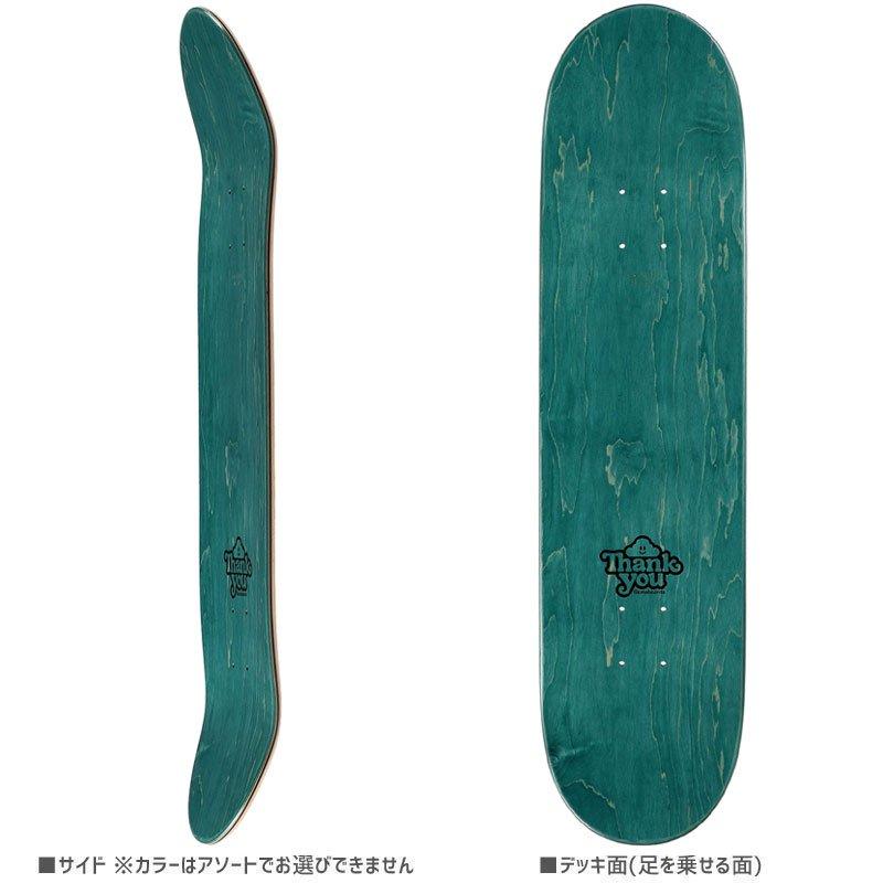 THANK YOU SKATEBOARDS サンキュー スケートボード デッキ SONG BALANCED DECK 7.75インチ NO19｜sk8-sunabe｜02