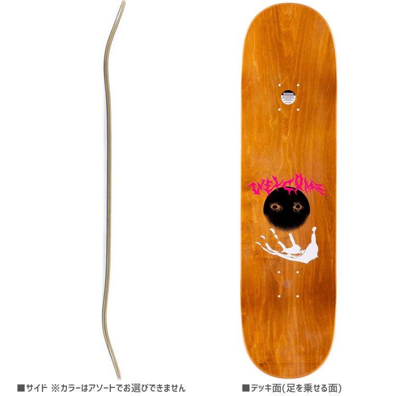 WELCOME ウェルカム スケートボード デッキ CALL MARY ON LABRYS HOT PINK DECK 8.5インチ NO48｜sk8-sunabe｜02