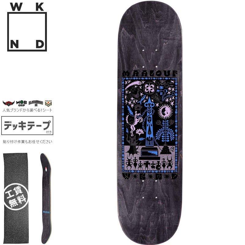 ウィークエンド WKND スケボー デッキ MIRACLE CHRISTIAN DECK 8.125