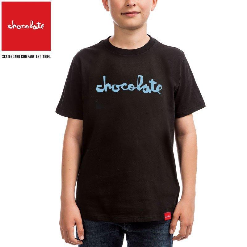 950円 ランキングや新製品 950円 代引可 CHOCOLATE チョコレート キッズ Tシャツ CHUNK YOUTH TEE ブラック NO5