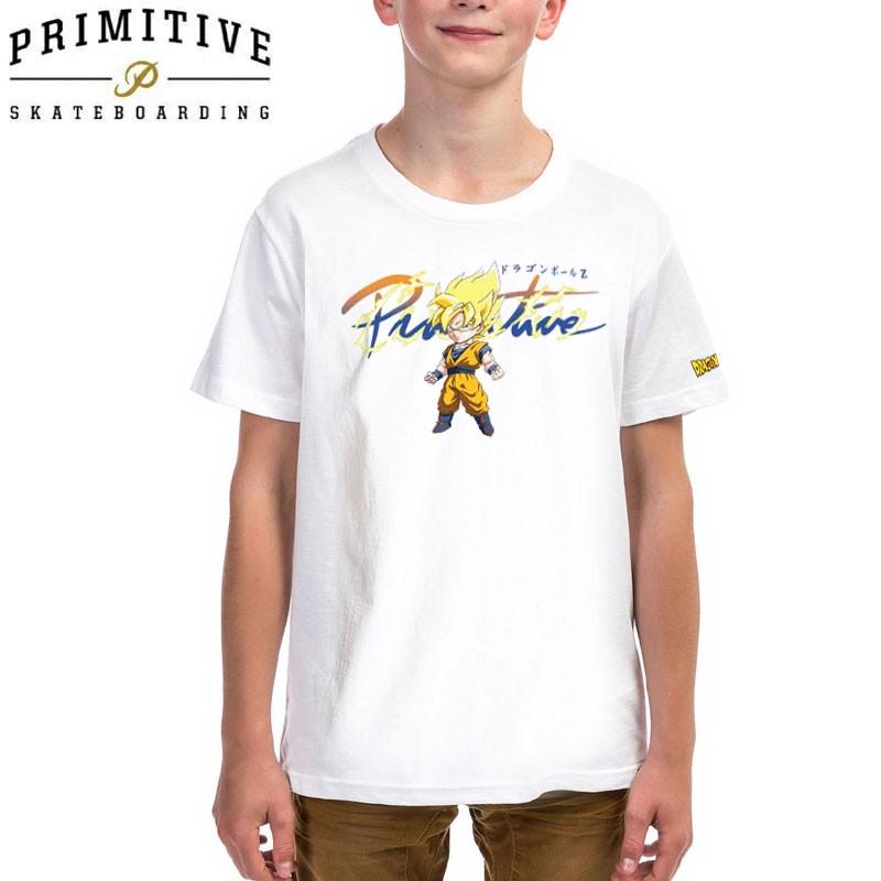 スケボー スケートボード Primitive プリミティブ キッズ Tシャツ Nuevo Goku Saiyan Sd Ym Tee ドラゴンボールコラボ ホワイト No10 Kt Primtive No10 スケートボードショップ砂辺 通販 Yahoo ショッピング