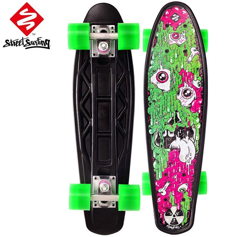 Streetsurfing ストリートサーフィン スケボー スケートボード ミニ クルーザー Plastic Cruiser Fuel Board 21 6インチ Melting No2 Lcom Streets No02 スケートボードショップ砂辺 通販 Yahoo ショッピング