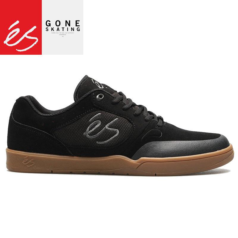 エス ES FOOTWEAR スケートシューズ スニーカー ES SWIFT 1.5 BLACK GUM スウェード NO133｜sk8-sunabe