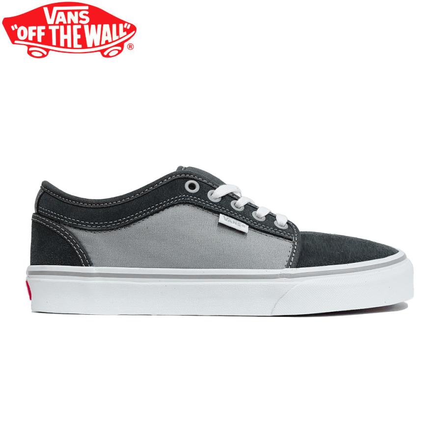 VANS バンズ シューズ USA企画 SKATE CHUKKA LOW SHOES ダークグレー NO70 shovansno70