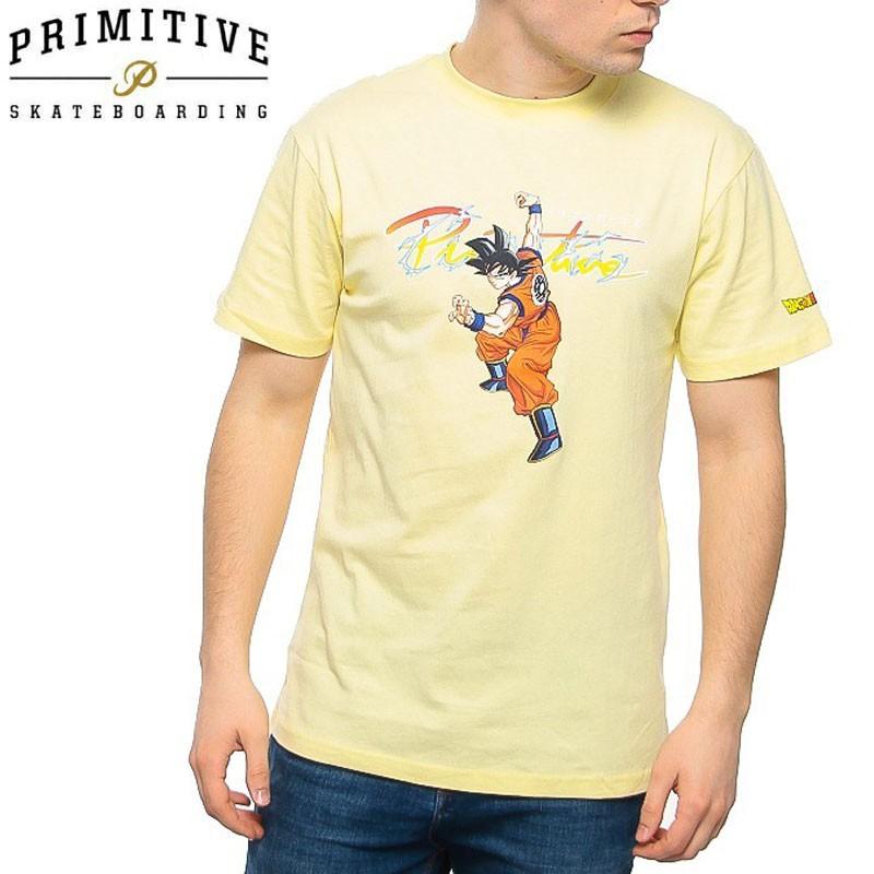 Primitive プリミティブ スケボー Tシャツ Nuevo Goku Tee ドラゴンボールコラボ バナナイエロー No25 T Primtive No25 スケートボードショップ砂辺 通販 Yahoo ショッピング