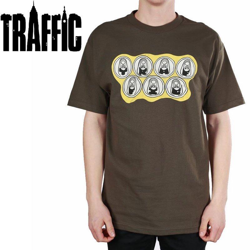 トラフィック Traffic スケボー Tシャツ Breakfast Of Champions Tee ブラウン No3 T Traffic No03 スケートボードショップ砂辺 通販 Yahoo ショッピング