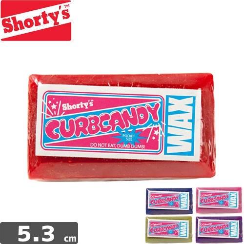 ショーティーズ SHORTY'S スケボー スケートボード ワックス CURB CANDY WAX 5.3cm 5カラー NO1 wax
