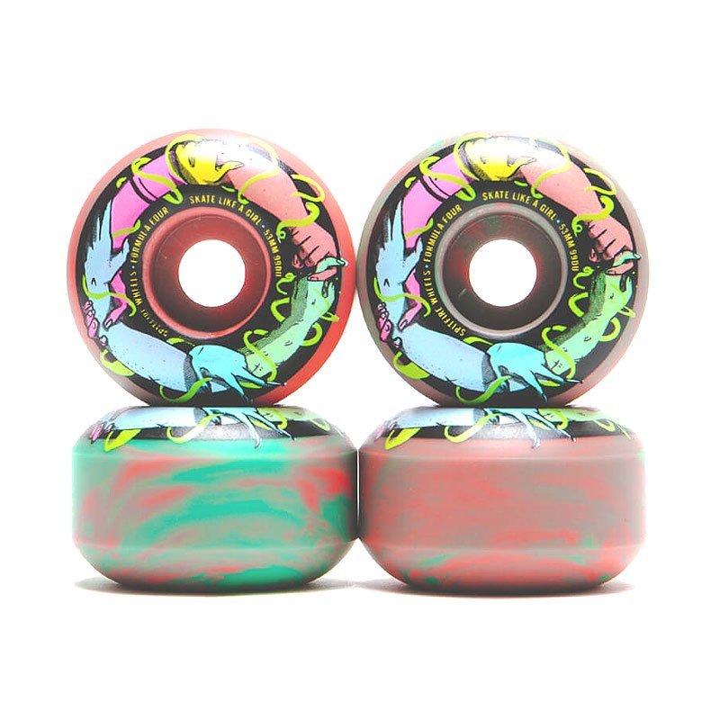 SPITFIRE スピットファイアー ウィール FORMULA FOUR FRIENDS OF SKATE LIKE A GIRL F4 99A 53mm NO299｜sk8-sunabe｜02