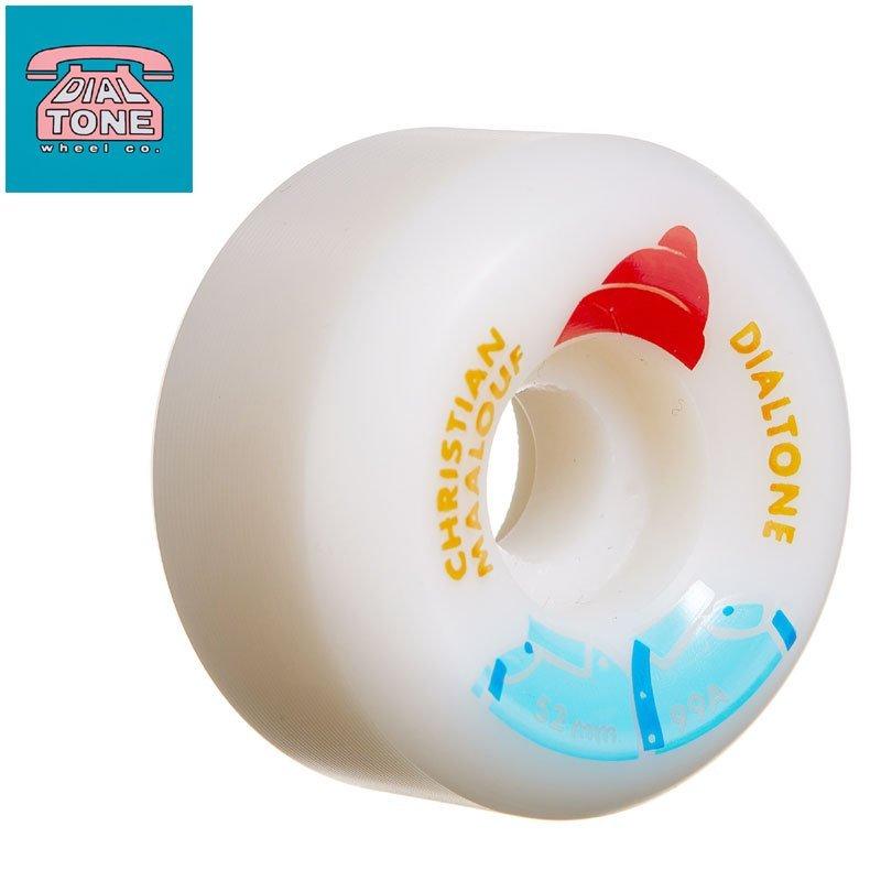 ダイアルトーン DIAL TONE WHEELS スケボー ウィール MAALOUF ZISSOU CONICAL 99A 52mm NO22｜sk8-sunabe