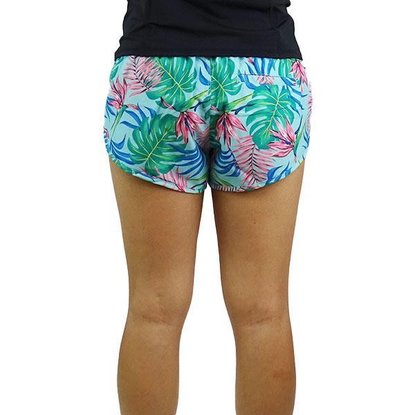 HURLEY/ハーレー レディース水着 LADYS JAVA TROPICAL 2.5 BEACHRIDER BOARDSHORT TIDE POOL 女性用 サーフパンツ ボードショーツ サーフトランクス｜skatedepot｜05