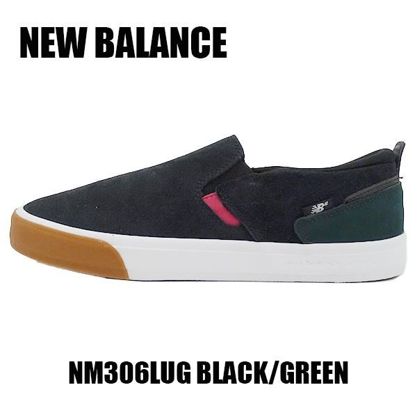 値下げしました！NEW BALANCE/ニューバランス NM306LUG BLACK/GREEN SUEDE NUMERIC Jamie Foyモデル!! 靴 スニーカー [サイズのある場合のみ交換可能]｜skatedepot｜02