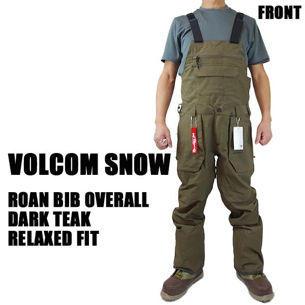 閉店セール！ボルコム スノボウェア オーバーオール ROAN BIB OVERALL DTK メンズ スノボ用 スノボウェア 耐水 防寒 機能性 15000MM SNOWBOARDS 22-23｜skatedepot｜02