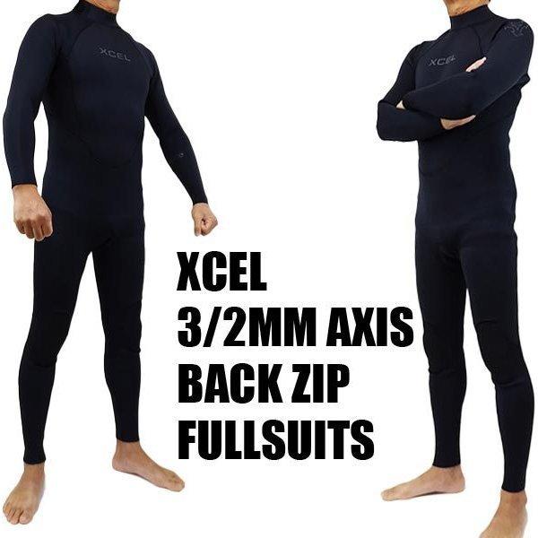 値下げしました！XCEL/エクセル MENS AXIS BACK ZIP 3/2MM FULLSUIT WET SUITS/ウェットスーツ [サイズのある場合のみ交換可能 返品キャンセル一切不可]｜skatedepot｜02