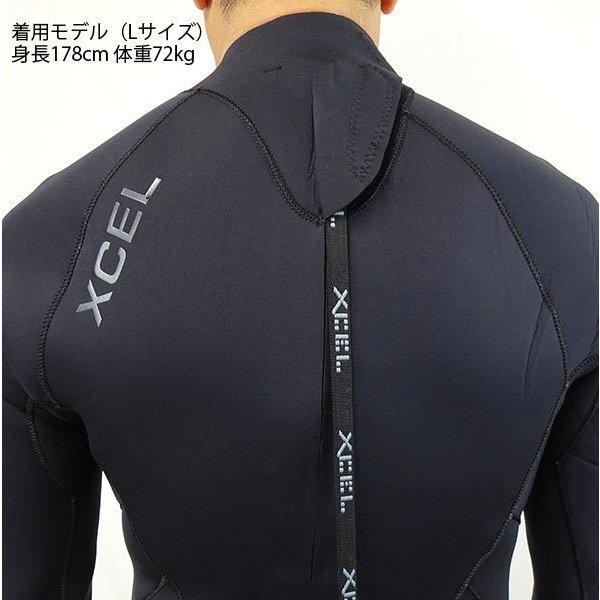 値下げしました！XCEL/エクセル MENS AXIS BACK ZIP 3/2MM FULLSUIT WET SUITS/ウェットスーツ [サイズのある場合のみ交換可能 返品キャンセル一切不可]｜skatedepot｜05