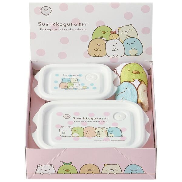 すみっコぐらし　ファーストフードおもちゃセット すみっコぐらし 1000円ギフトセットフードコンテナ〔大1コ・小