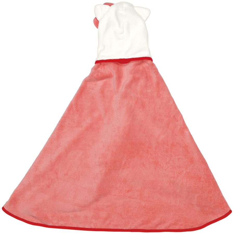 ハローキティ フード 付き バスポンチョ ベビー 出産祝い バス