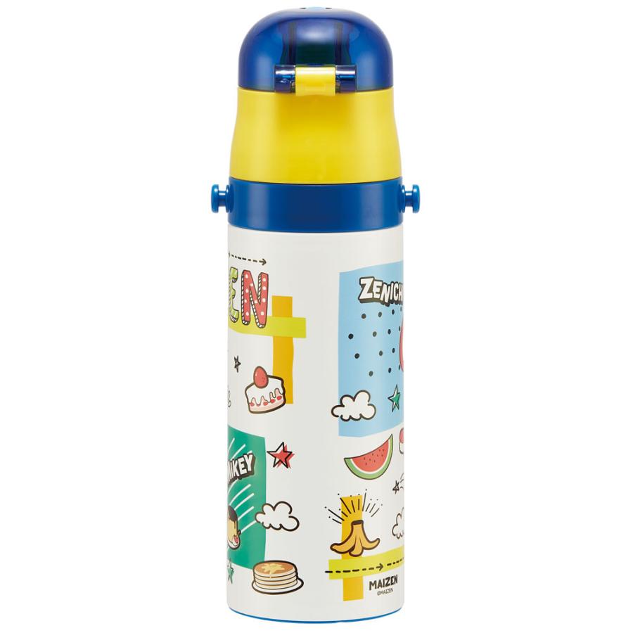 スケーター 水筒 キッズ 直飲み 470ml ステンレスボトル ステンボトル