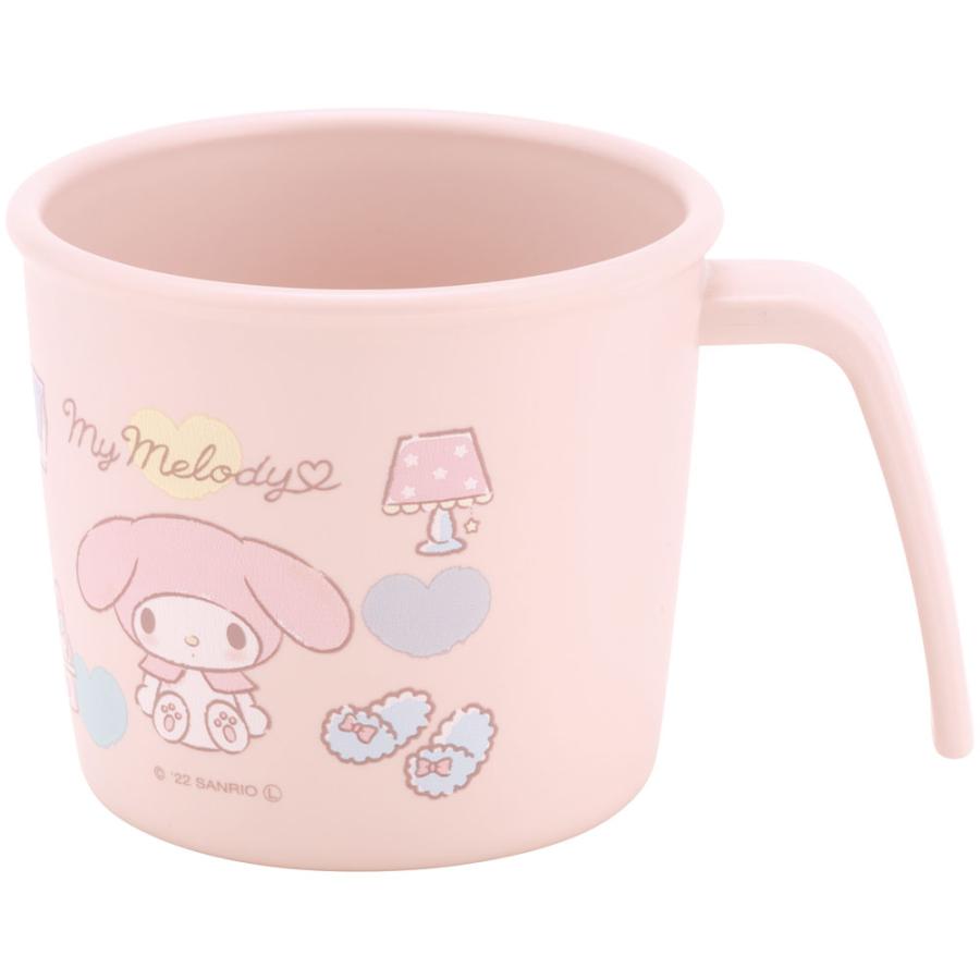 マイメロディ スケーター 食器 ベビー 離乳食 コップ カップ 持ち手 食