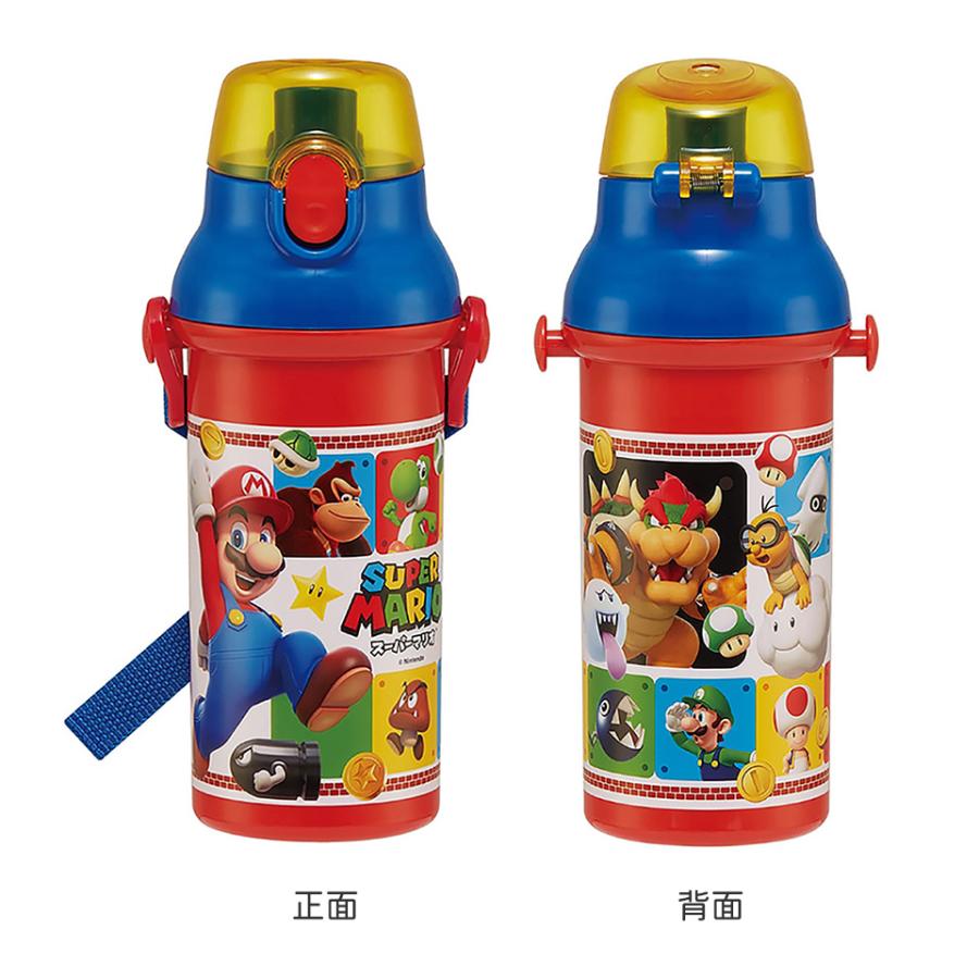 任天堂（Nintendo） スケーター 水筒 直飲み プラスチック 大容量
