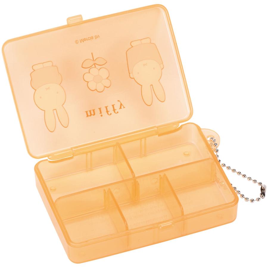 Miffy（ミッフィー） スケーター マルチ ケース 仕切り 動く 小物入れ