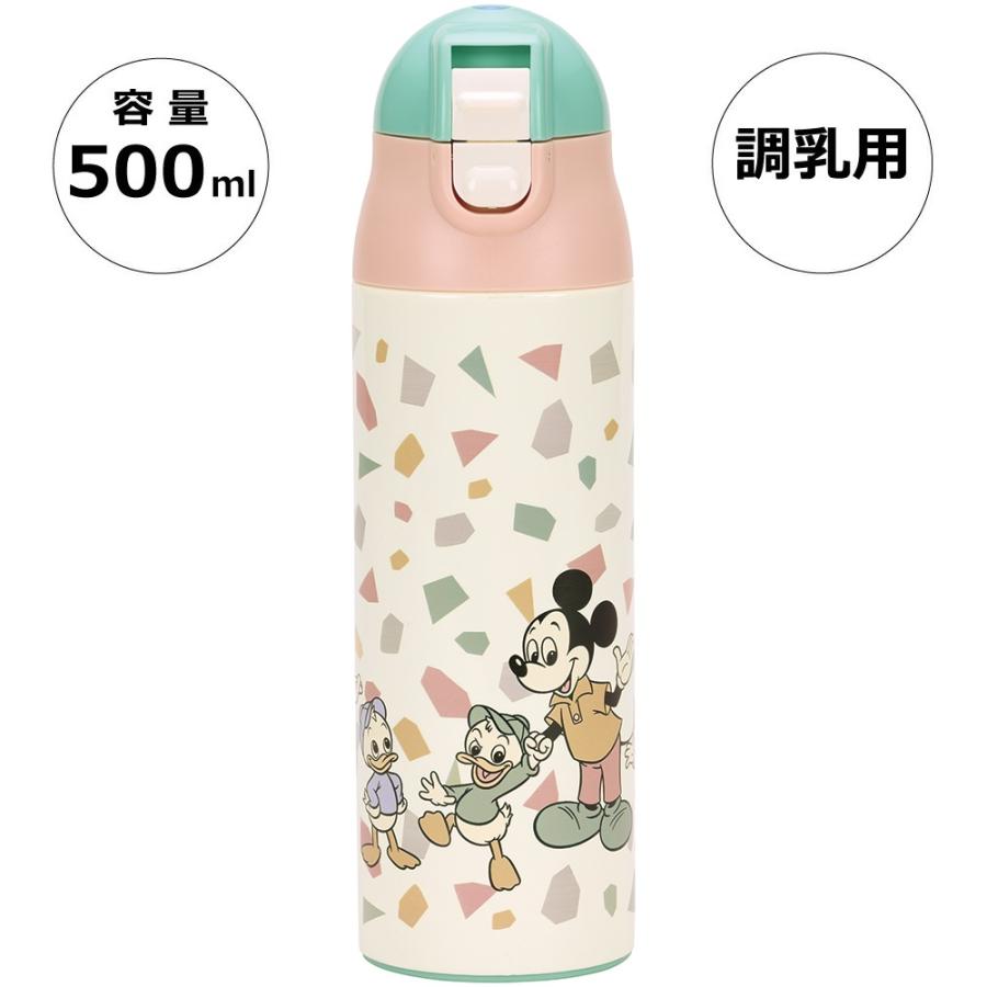 MICKEY MOUSE（ミッキーマウス） スケーター ステンレスボトル 500ml