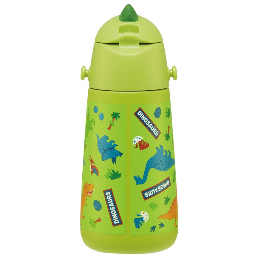 スケーター ダイカット ストロー ステンレス ボトル 370ml 水筒 スケーター ダイカット ストロー ステンレス ボトル 370ml 水筒
