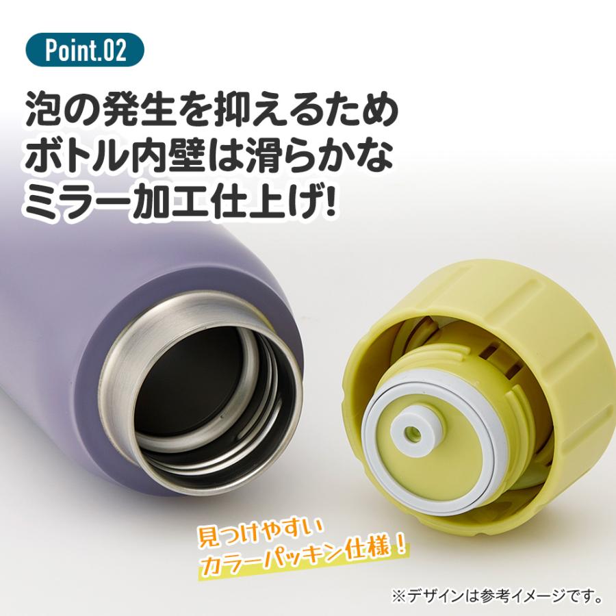 SNOOPY（スヌーピー） 炭酸 飲料 対応 真空 ステンレス ボトル 水筒