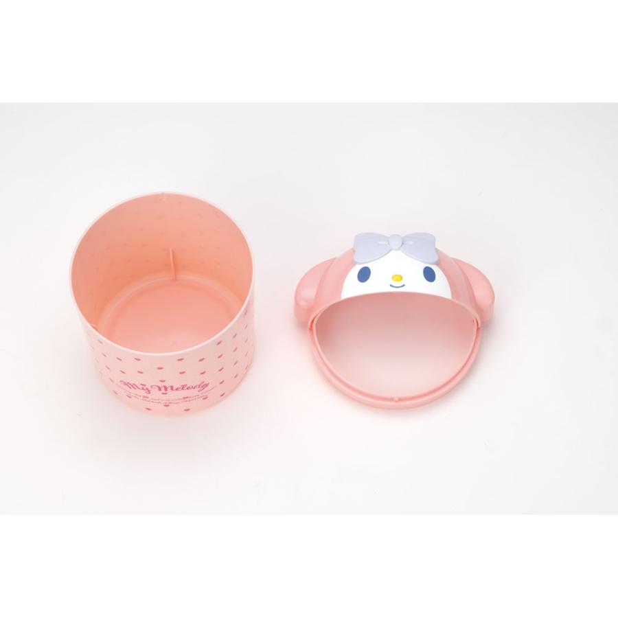 マイメロディ スケーター ダイカット インテリア ボックス 収納 ゴミ箱