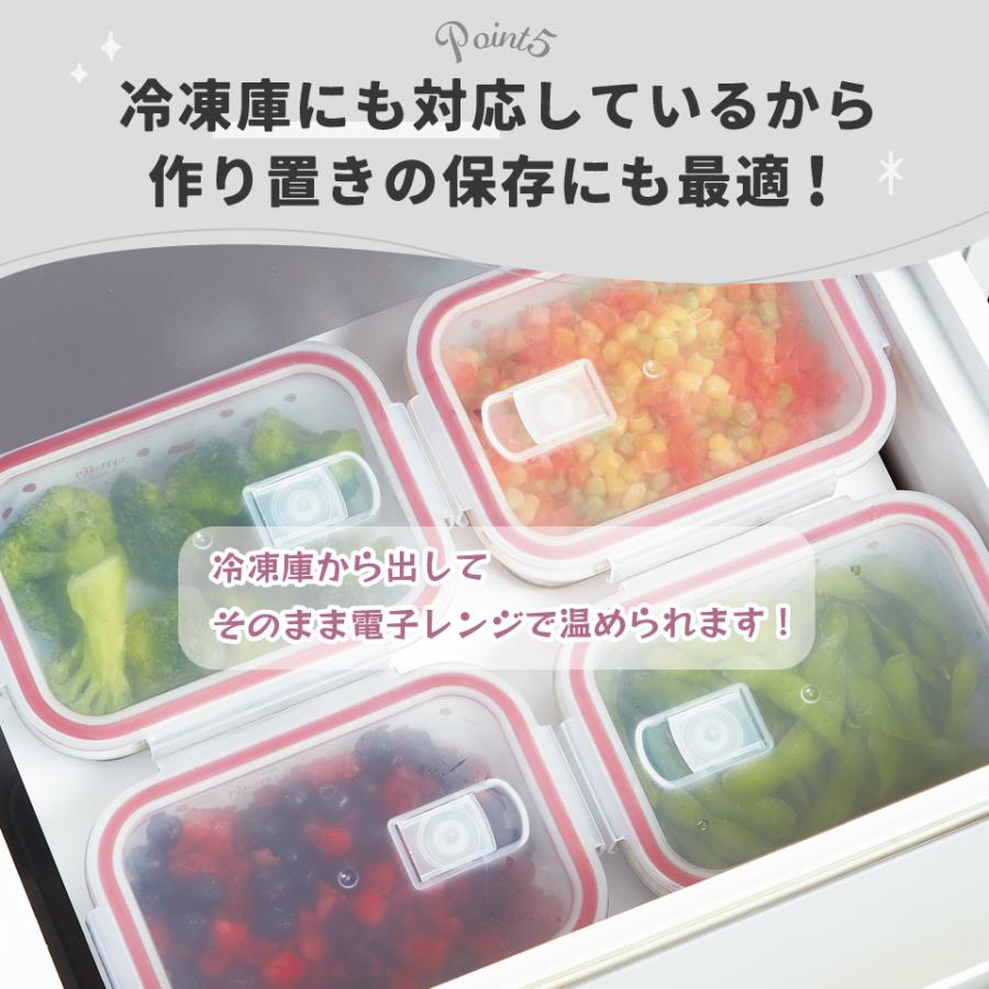 SNOOPY（スヌーピー） 耐熱ガラス 容器 650ml 保存容器 ガラス 密閉