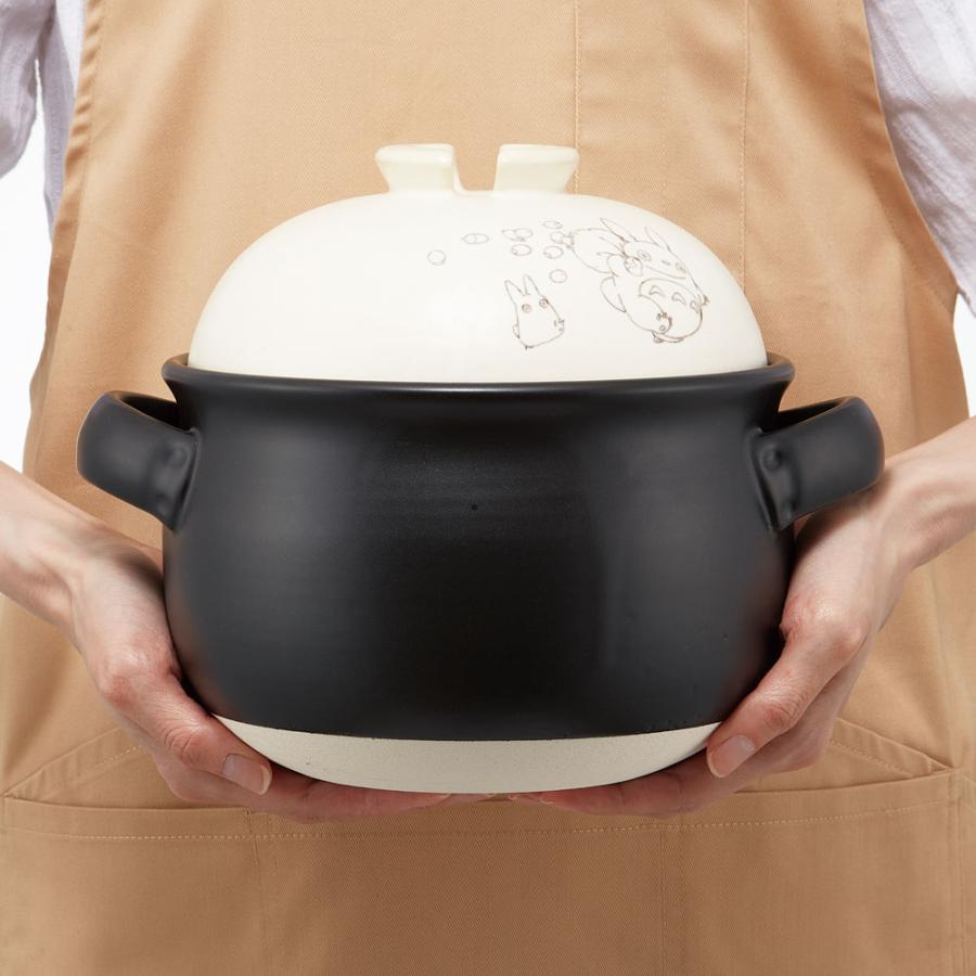スタジオジブリ 萬古焼 ご飯 鍋 3合 ばんこやき 万古焼 陶器 焼き物