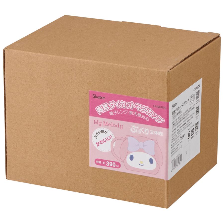 マイメロディ スケーター 陶器 ダイカット マグカップ 陶器製