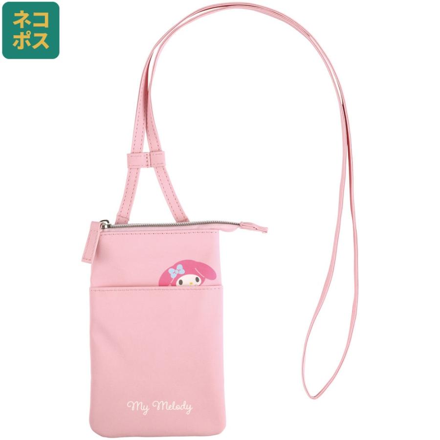 sanrio（サンリオ） スケーター スマホ ポーチ 持ち運び ショルダー 首