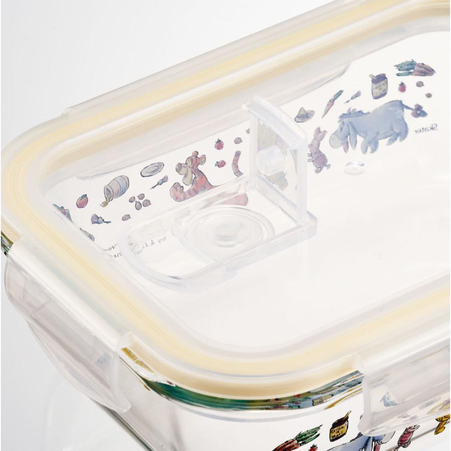 Disney（ディズニー） スケーター 耐熱ガラス 容器 650ml 保存容器