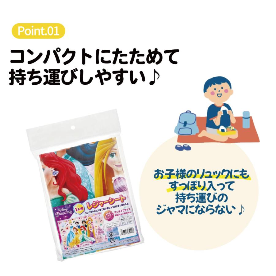 Disney（ディズニー） レジャーシート ピクニックシート 子供 遠足