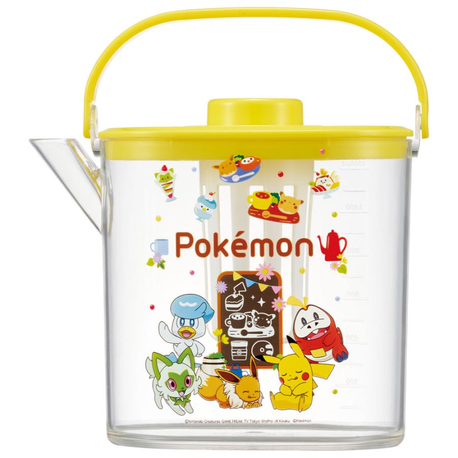 Pokemon（ポケモン） スケーター 冷茶ポット 水出し お湯出し 茶ポット