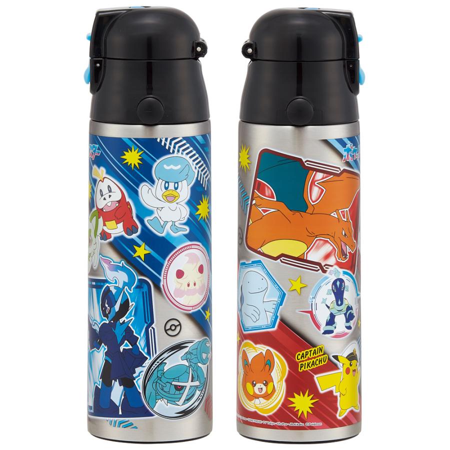 Pokemon（ポケモン） スケーター 水筒 キッズ 直飲み ワンタッチ