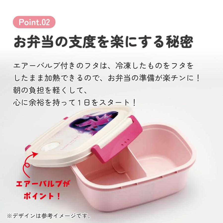 スケーター お弁当箱 一段 レンジ対応 食洗機対応 ランチボックス