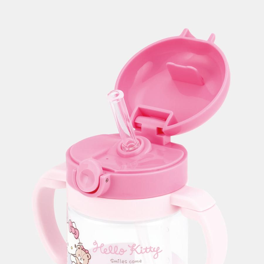 ハローキティ スケーター 折りたたみ ストローマグ 260ml ベビーマグ