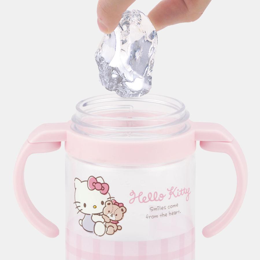 ハローキティ スケーター 折りたたみ ストローマグ 260ml ベビーマグ
