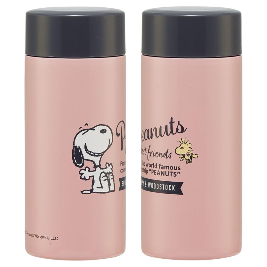 LES ARTISTES スヌーピー ステンレスボトル 缶型(ピンクのみ) SNOOPY（スヌーピー） スケーター 超軽量 水筒 250 250ml 直飲み 軽い