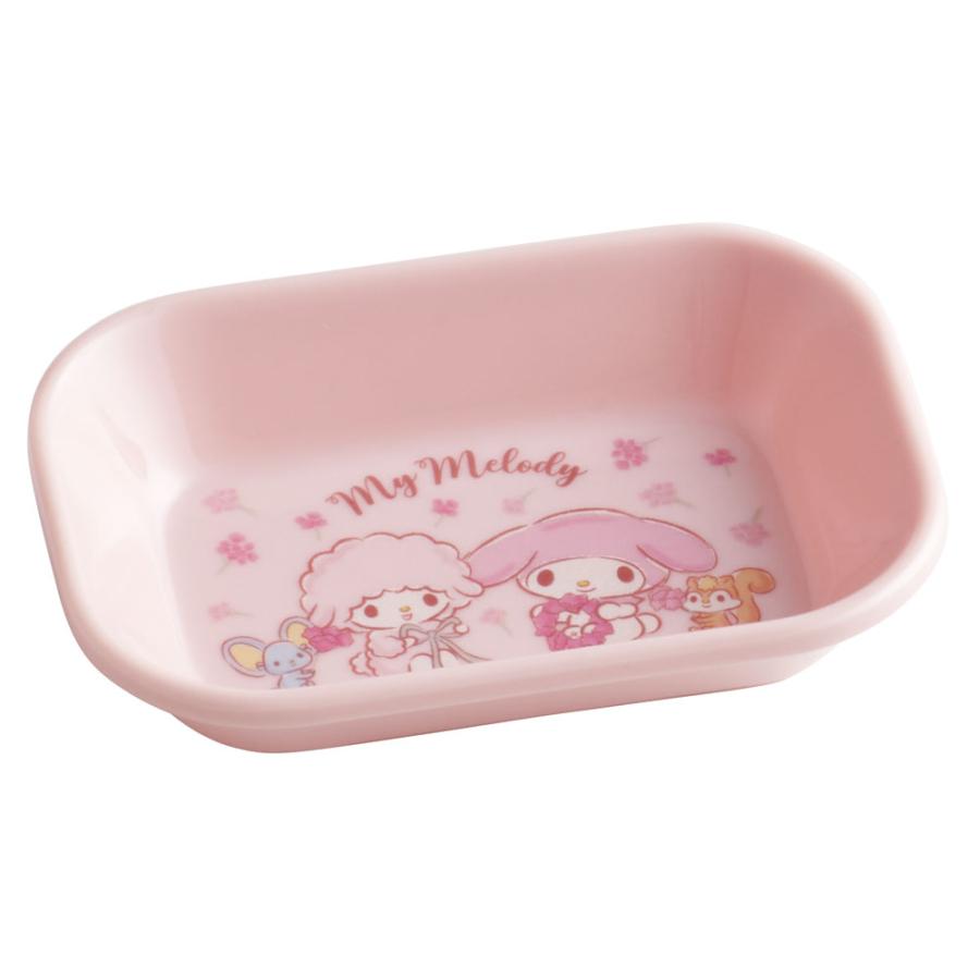 マイメロディ スケーター メラミン製 システム 食器 S トレー 皿