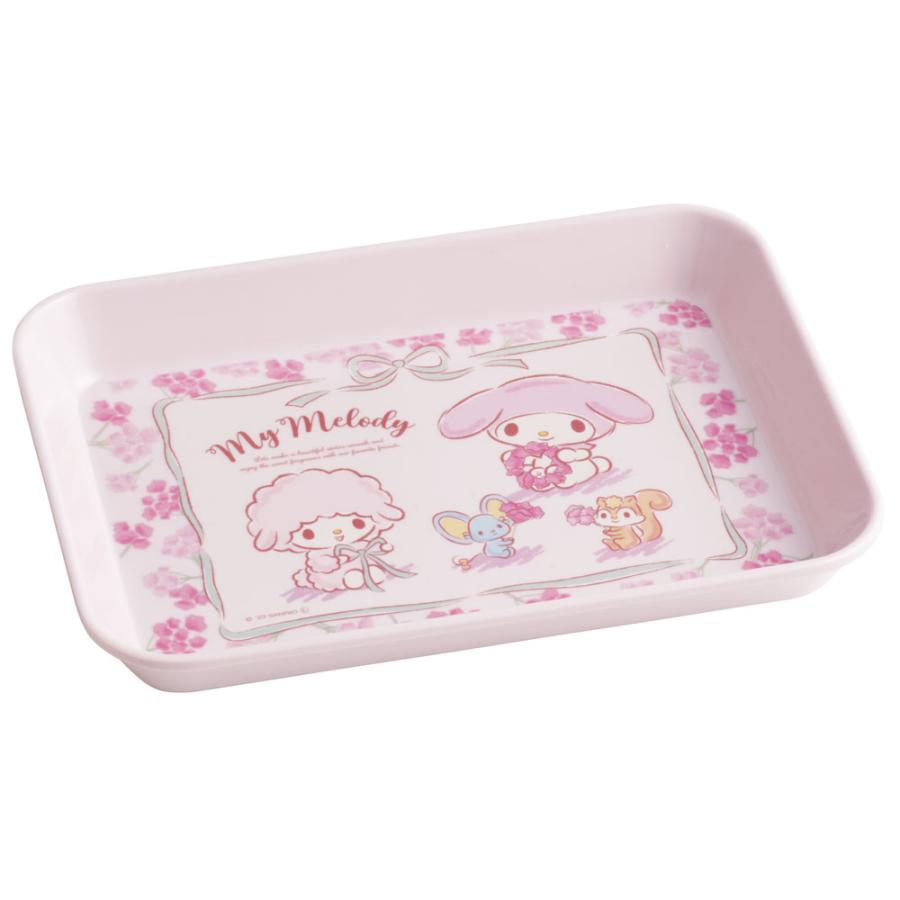 サンリオ マイメロ マイメロディ 2014年 メラミン ランチプレート 2点 マイメロディ メラミン製 システム 食器 L トレー 皿 プレート